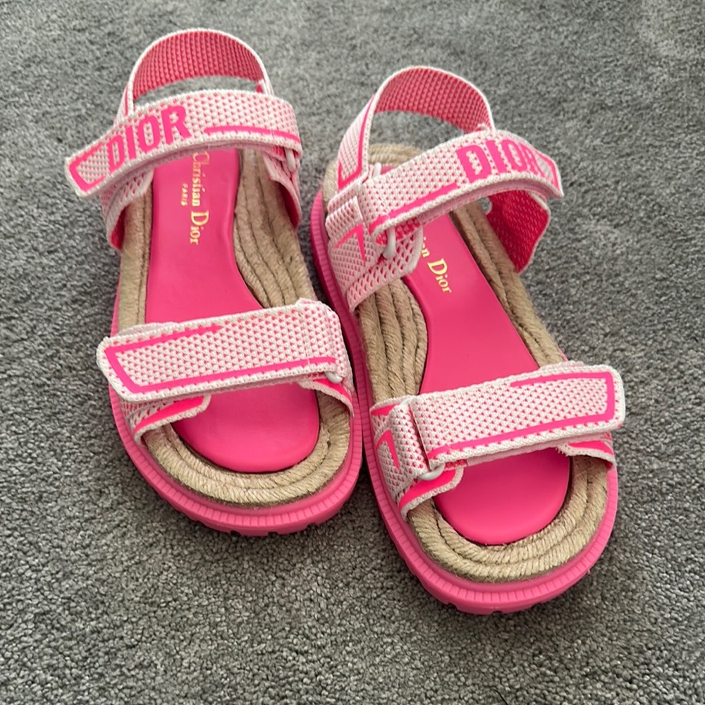 Dior Pink Sandals